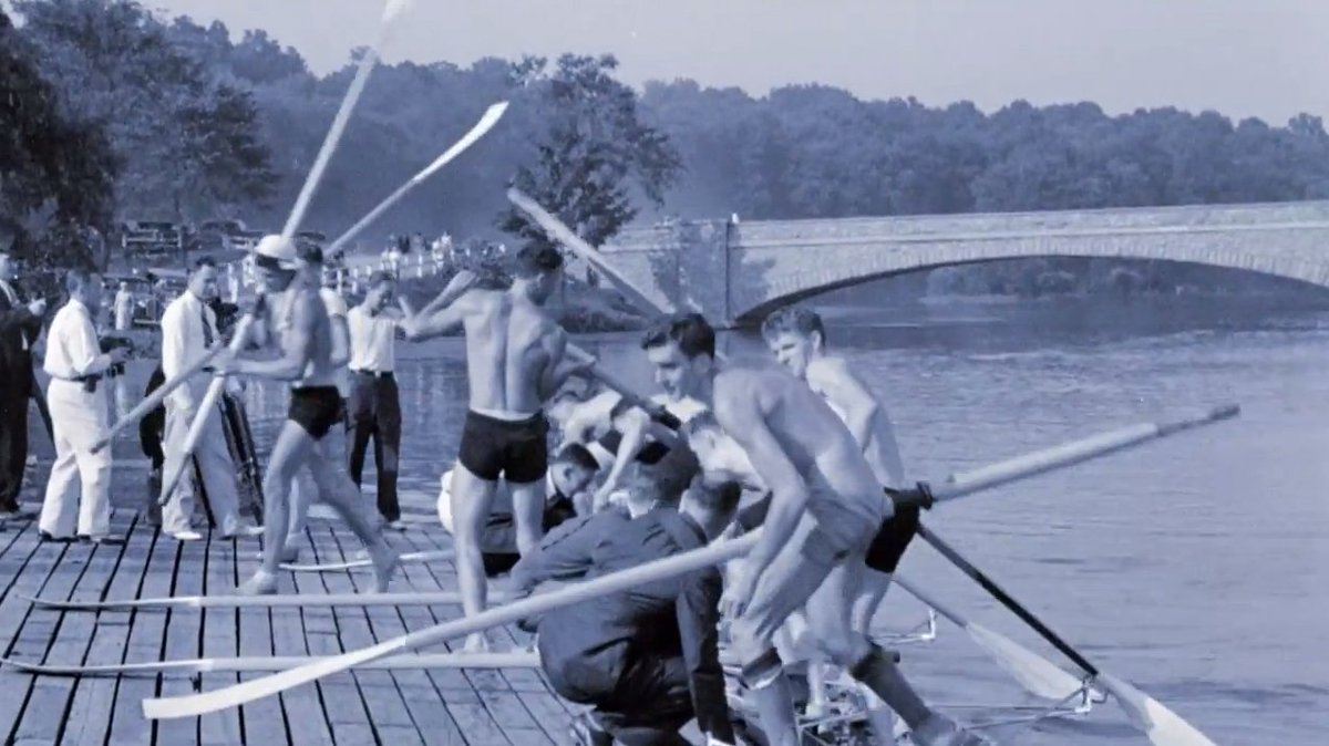 row2k's tweet photo. VOTD: "The Boys of '36" will air on @PBS August 2nd.  Mark your calendars! #rowing https://t.co/Lq9f6Oci2c https://t.co/tGmlTJWKIt