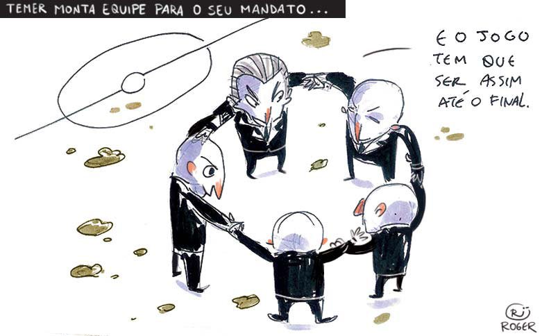 Confira a charge de Roger Vieira para a Folha de Pernambuco desta quinta-feira (28).
