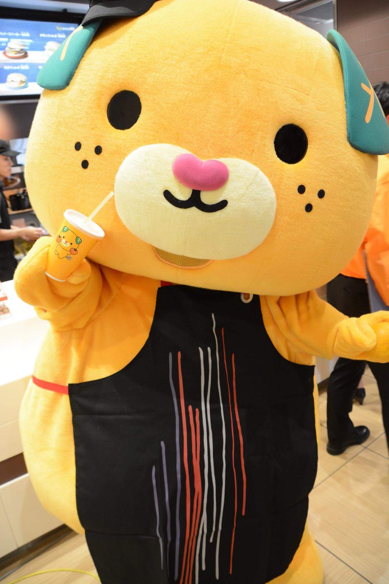 あかはこ 愛媛農業後継者 Auf Twitter 愛媛県では マクドナルドが愛媛県限定で マックシェイク甘夏みかん を作っています そのキャンペーンで来ていた みきゃんです ゆるキャラ ゆっふぃー