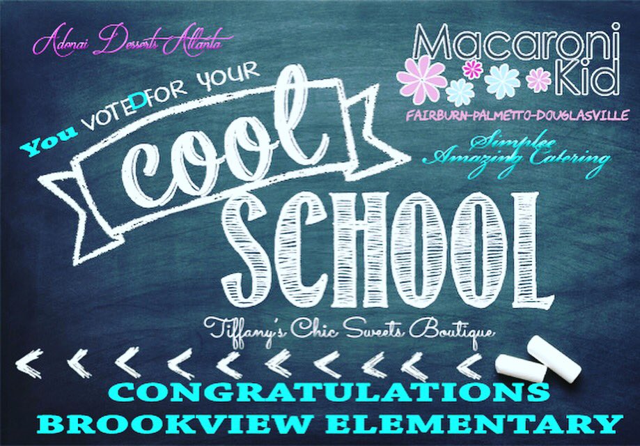 MacKidFairburGA's tweet photo. Congratulations @brookviewpanda @BESPandaWallace @FultonCoSchools thanks @JeffandJennShow for the announcement https://t.co/0JgokdnAhp