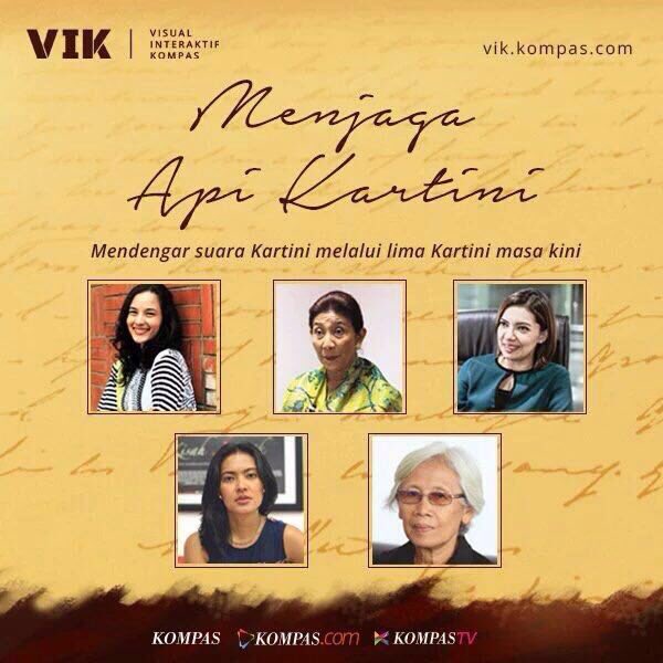 Terima kasih <a href="/kompascom/">Kompas.com</a>, it's an honor for me. Mereka adalah wanita-wanita hebat, they inspired me. #KartiniMasaKini