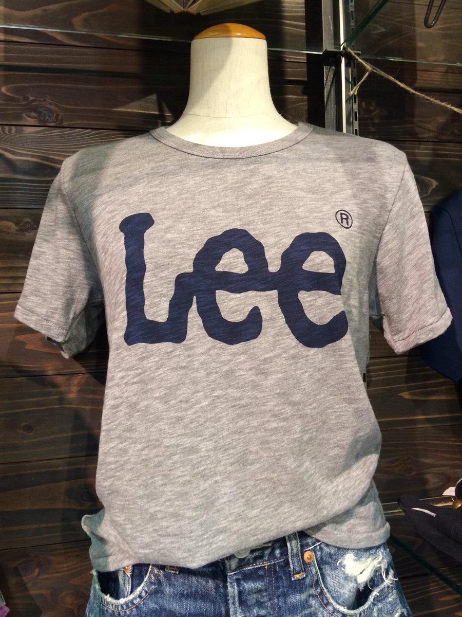 こちらのLeeのTシャツが今大人気！メンズもあります！サイズS.M.L ¥4,200＋tax