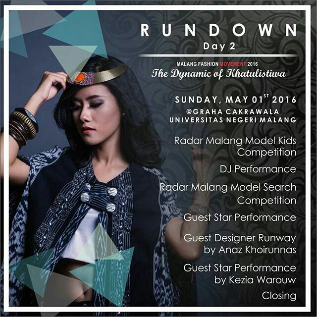 MlgFashMove's tweet photo. The rundown #mfm2016 https://t.co/xhOFI4pzYg