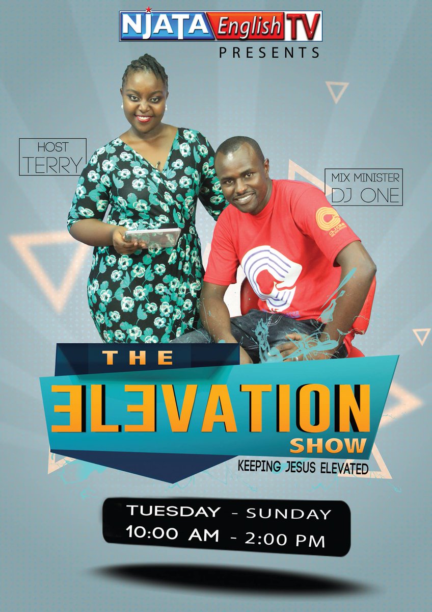MixMinisterDj1's tweet photo. Catch us @terryseih &amp; @DeejayOneKenya @ElevationShow Live @NjataEnglishtv  Tue - Sun 10am-2pm #KeepingJesusElevated https://t.co/e8z4JCJQzt