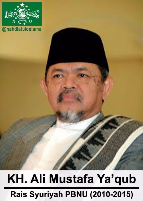Keluarga Besar Nahdlatul Ulama menyampaikan duka sedalam-dalamnya atas berpulangnya Prof.Dr. KH. Ali Musatofa Ya'kub