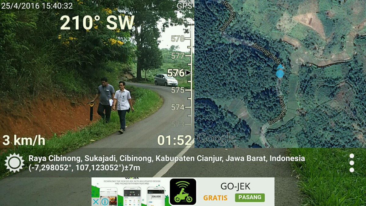 Survey node B #telkomsukabumi #KipasBudayaCUTE