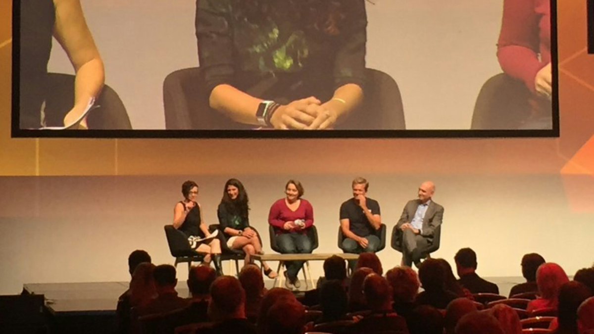 AISuccessLab's tweet image. Awesomely inspiring to hear Samford's Leanne Kemp from @everledger speak at #AQSummit today. Samford be proud!