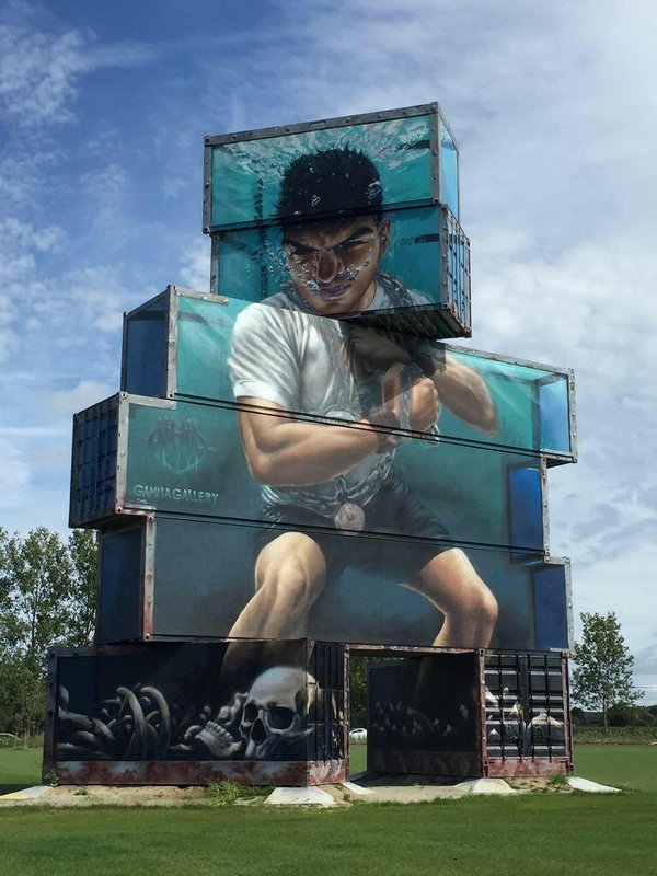 #streetart на контейнерах