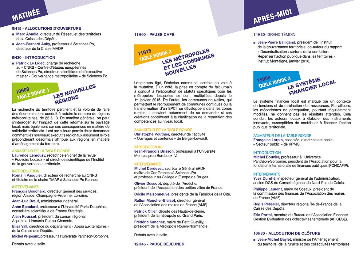 ScPoChaireMADP's tweet photo. 8ème édition des "Rendez-vous du local à Sciences Po" https://t.co/MXJag9UUxy