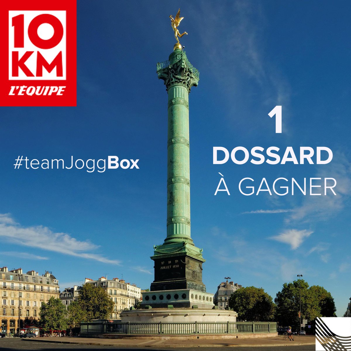JoggBoxFr's tweet photo. Gagnez votre dossard pour les @10kmlequipe ! Comment faire ? Rendez-vous sur notre Instagram https://t.co/MQCwihknKV https://t.co/xFtXDvzvoC