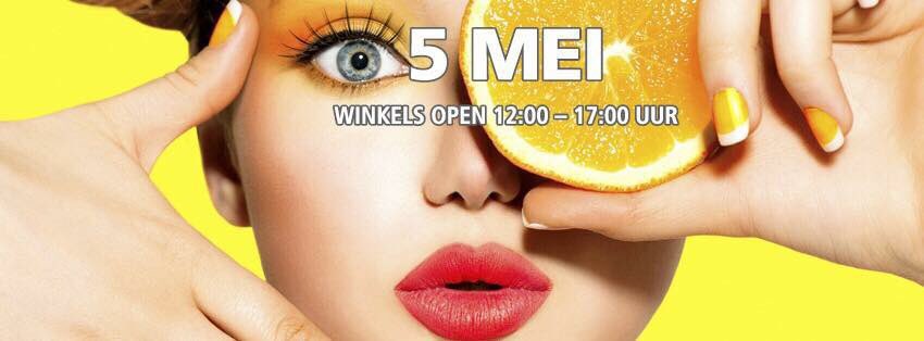 Op 5 mei zijn we open van 12-17 uur #bevrijdingsdag #hemelvaartsdag #shoppen #winkelen