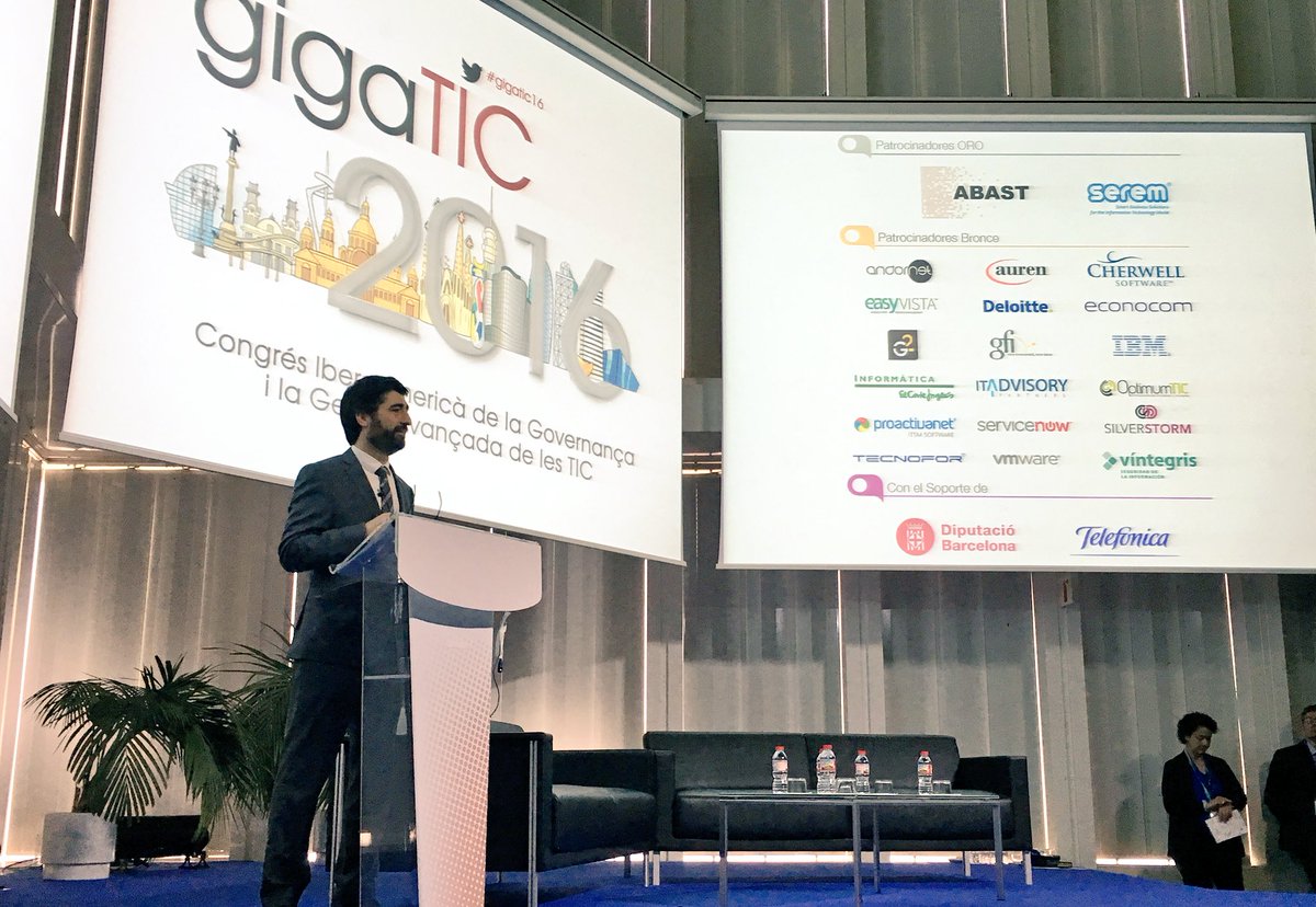tic's tweet photo. El secretari @jordiPuignero inaugura el congrés #gigaTIC16 amb més de 300 inscrits. Enhorabona! @itsmfCAT @ISACANews https://t.co/UeCLzMxrPe