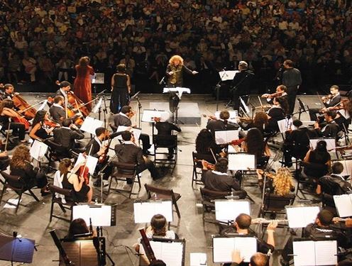 FollowEmbrace's tweet photo. #Palestine #Youth #Orchestra are coming to the UK this summer. Book your tickets now! https://t.co/Fp1w4iFjQ3 https://t.co/uKVDvnmiw1
