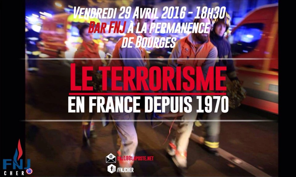 JulieApricena's tweet photo. Nouvel apéro-débat vendredi 29 avril à Bourges.
Venez nombreux amis patriotes.
#FNJCher #ForumFNJ https://t.co/EibfBQ9jDz