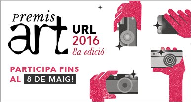 uramonllull's tweet photo. [ATENCIÓ] Hem ampliat el termini dels #PremisArtURL! Tens fins el 8 de maig per participar https://t.co/anqeqKaJMf https://t.co/3KxBs2TCcl