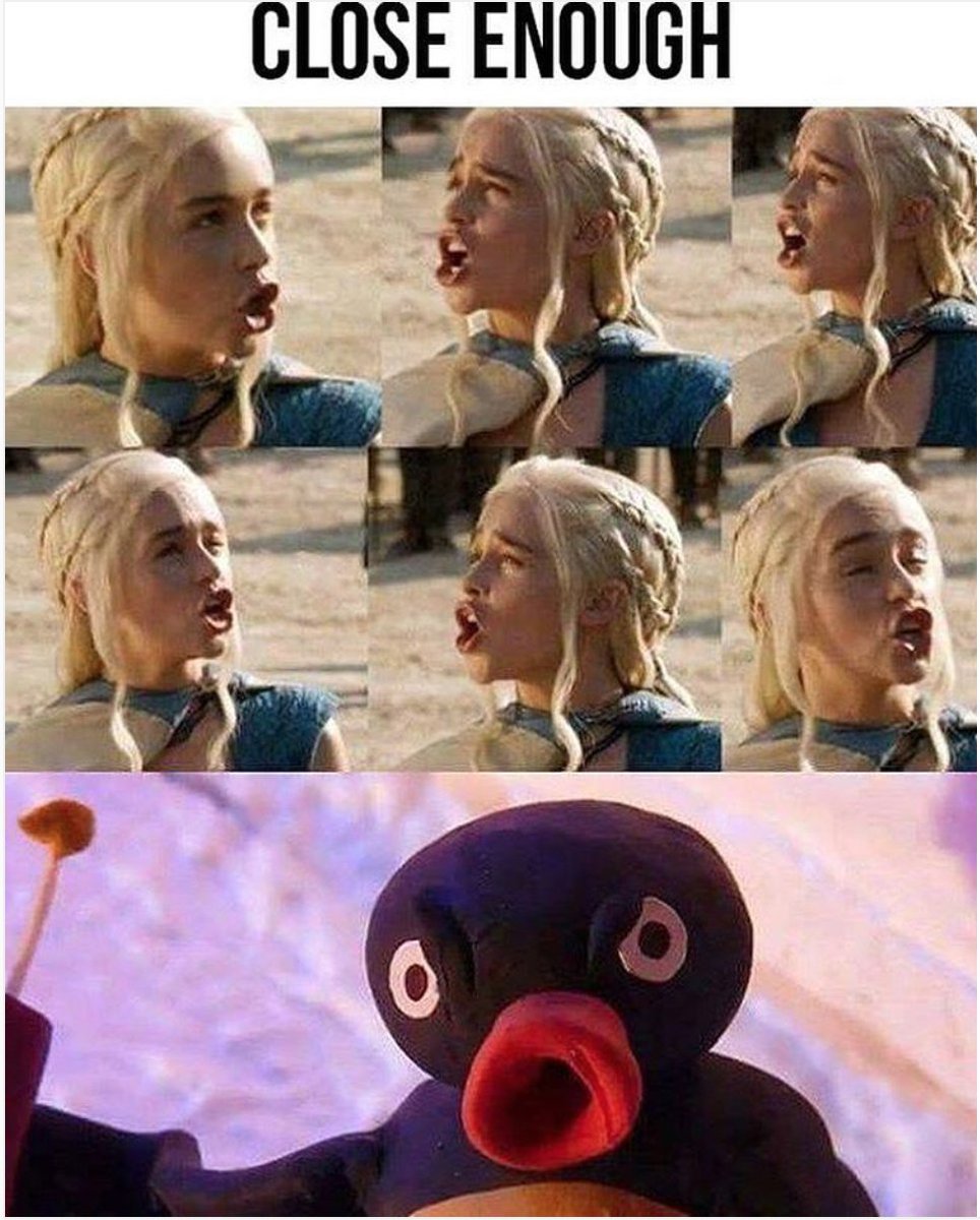 jioda_k's tweet photo. Khaleesi, mother of pingus

#GameofThrones #ilold #Khaleesi #Daenerys #EmiliaClarke #pingu #wherearethepenguins? https://t.co/JBCd8JAtiz