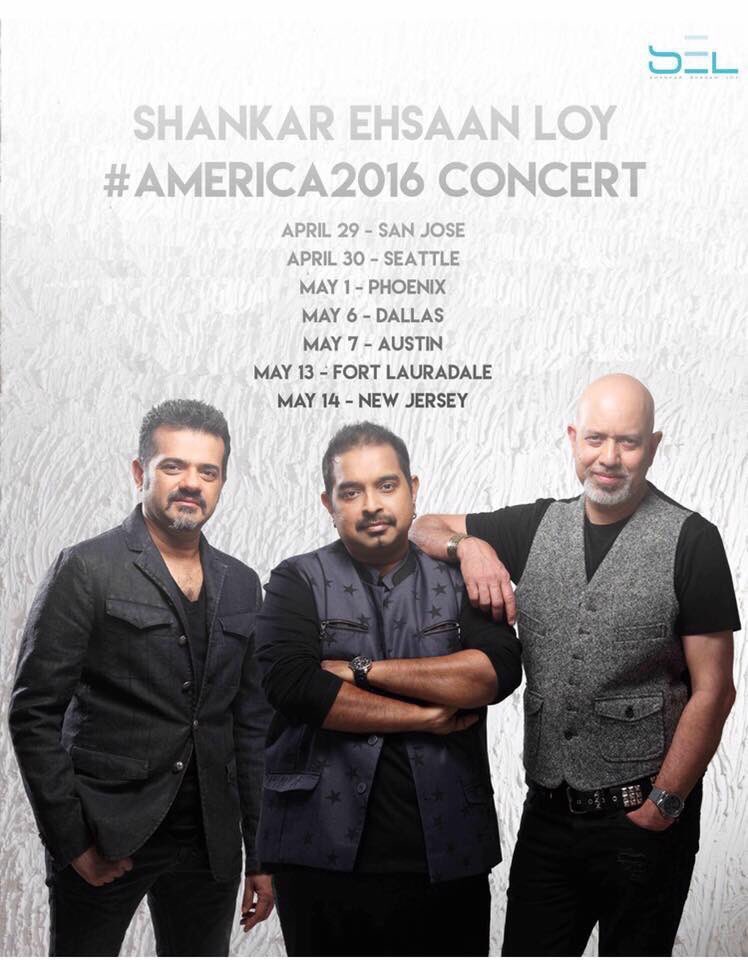 PacificSoundpro's tweet image. Proud to be providing Production for @ShankarEhsanLoy @EhsaanNoorani @loy_mendonsa @Shankar_Live @SamaHanif