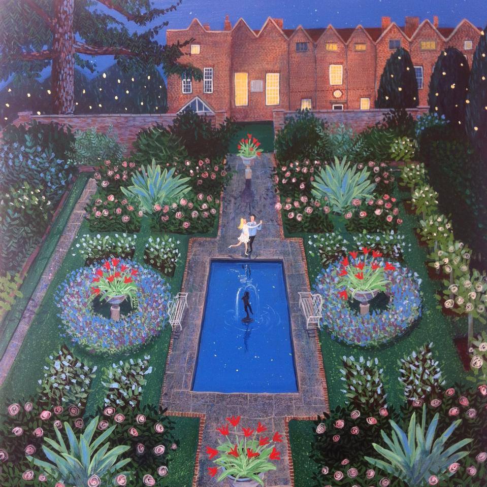JenniMurphyArt's tweet photo. @GlemhamHall @ArtforCure Sneak preview....'The Rose Garden' Looking forward to the weekend! https://t.co/gTvzccHFwF