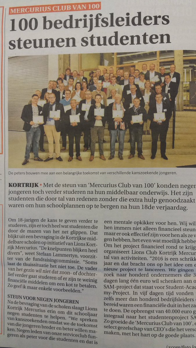 JohnVandenb's tweet image. Deze wk @DSKKortrijk @8500Kortrijk @stadkortrijk  #LionsKortrijkMercurius #mercuriusclubvan100 #SAMproject