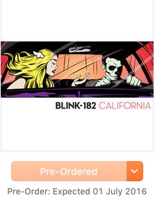 thebrieeffect's tweet photo. Grew up with @blink182 and now new music is coming 😍 So excited for #California and already loving #BoredToDeath 🙌🏽 https://t.co/ll1ekInCUb
