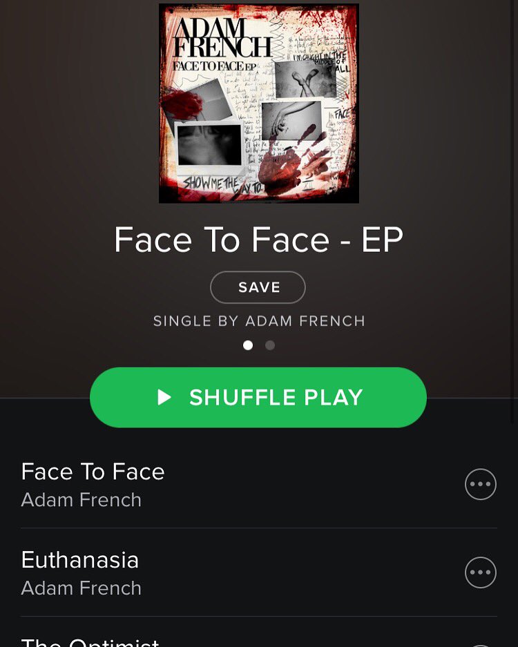 AdamFrenchUK's tweet photo. THIS CAME OUT TODAY. #NewMusic x https://t.co/p28jZBwMu7