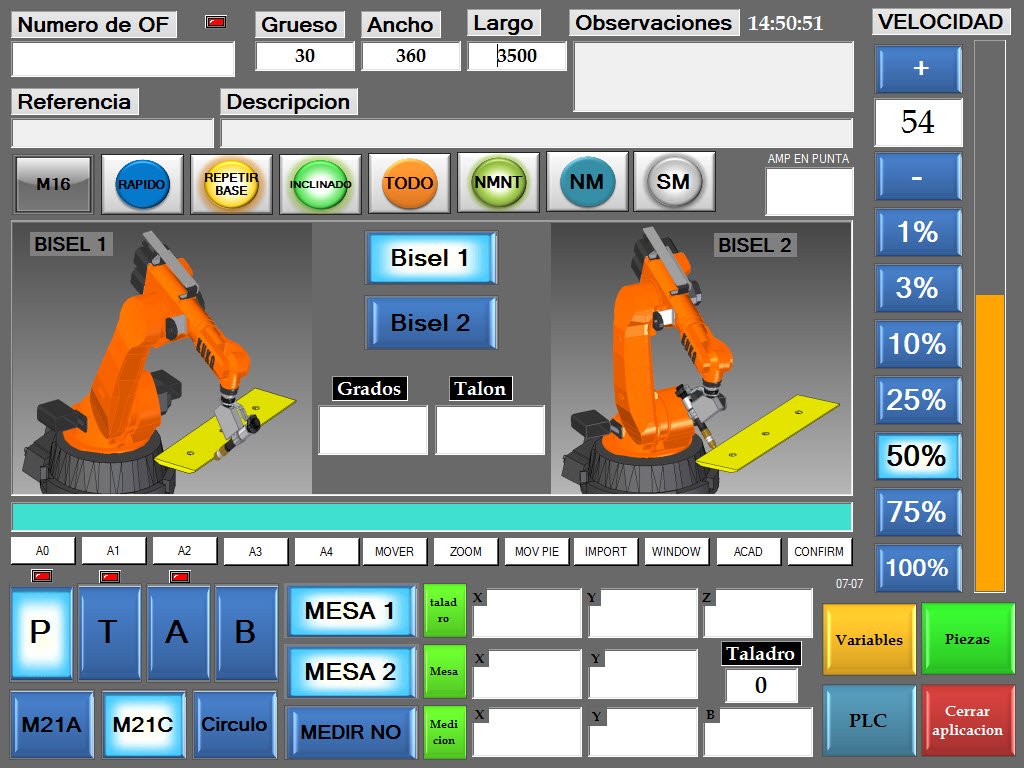 GFG_Robotics's tweet image. En GFG Robotics disponemos de nuestro propio software de control, diseñado específicamente para cada cliente.