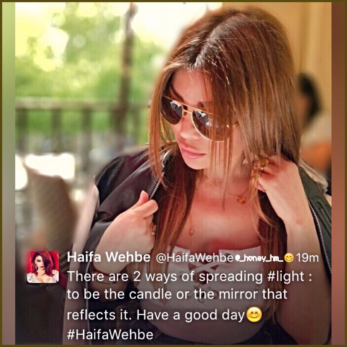 _honey_hm_'s tweet photo. ๐๐ป๐โฅ๏ธ
@HaifaWehbe ๐ธ๐ผ๐
#HaifaWehbe #Foufi #ูููุงุก_ููุจู ๐ https://t.co/CmSXKoDknS