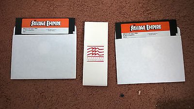 SergioGrazzini0's tweet photo. An old treasure founded in my old room! #Ultima #SavageEmpire. Oldies but Goldies #retrogames #retrogems #msdos https://t.co/RFH8YHRSwB