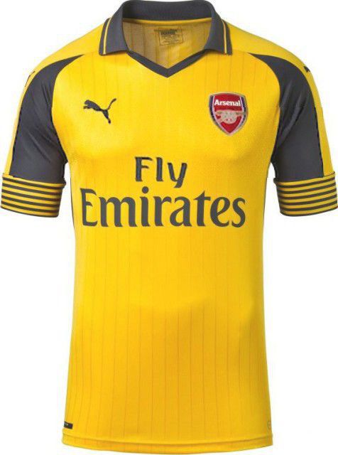 ユニ11 アーセナル 16 17 アウェイユニフォームリーク画像 T Co 6yhowffenw Kit Shirt Arsenal Gunners 16 17シーズンのアウェイユニフォームリーク画像