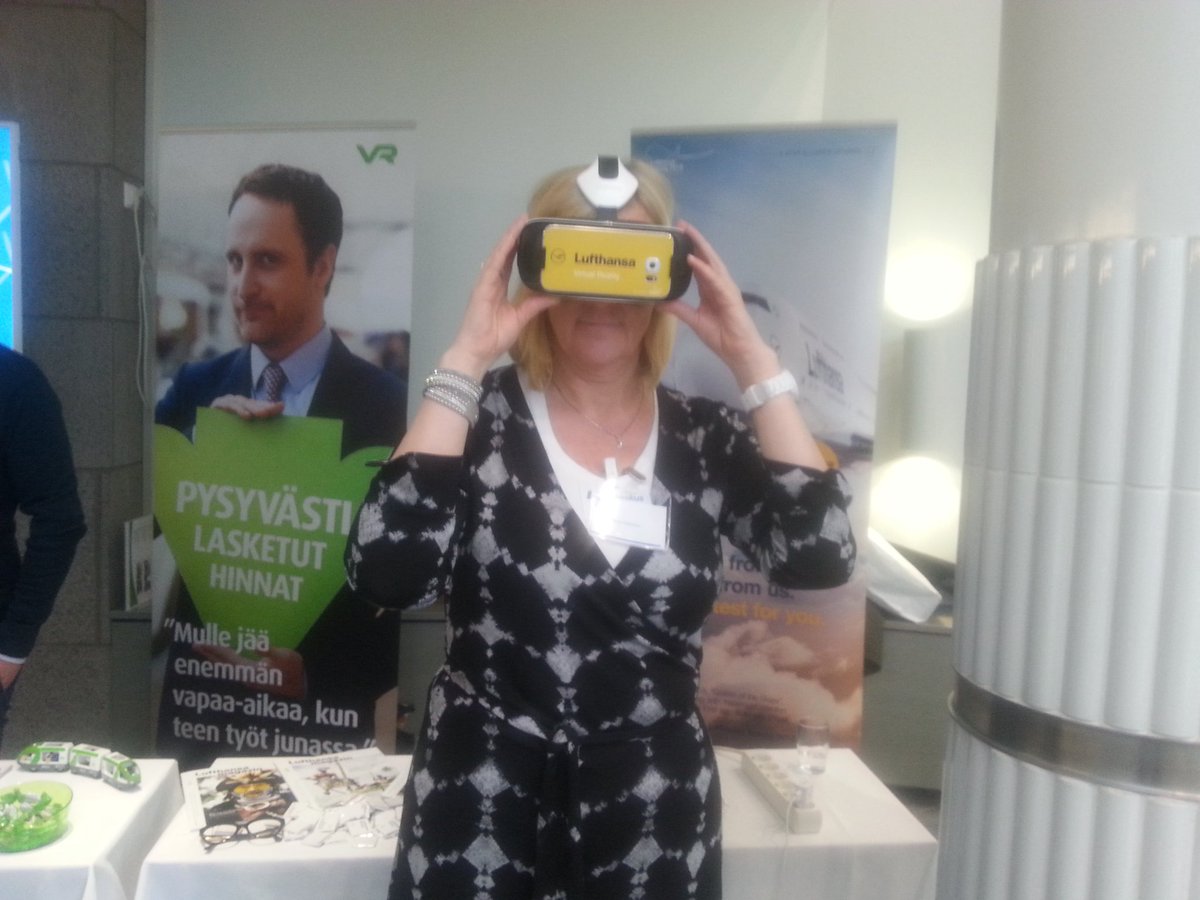 MinnMMo's tweet photo. Lufthansa Virtual Reality A380 @smtfi #ässäkeskus https://t.co/9jIy0yheaM