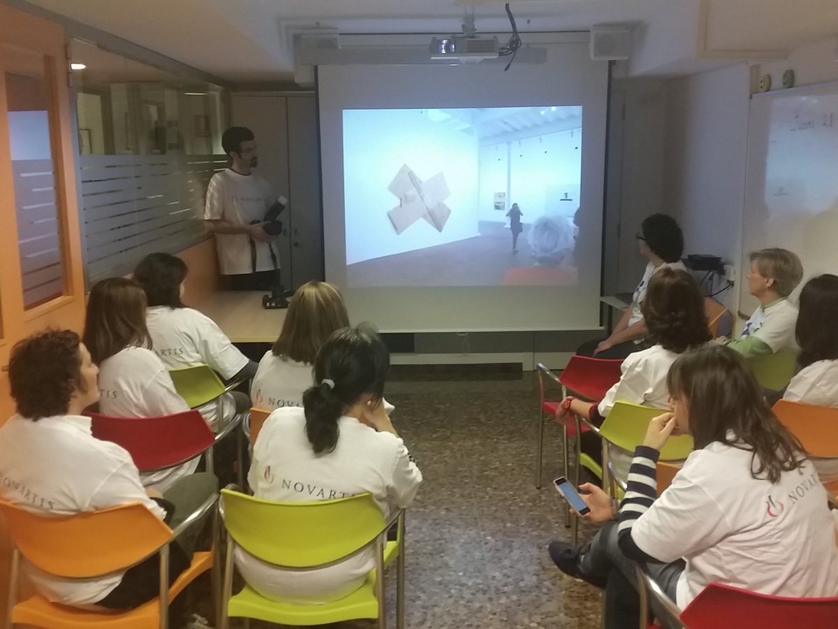 AnnaF07's tweet photo. Meeting with @afab_bcn #NovartisCPD2016 #novartispharma #novartisspain #alzheimerpatients #bcn #barcelona https://t.co/geDbgu0T0p