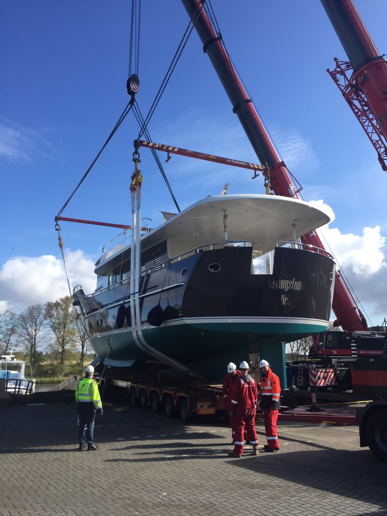 HennieKiefte's tweet photo. Livingstone te water gelaten vanmorgen #trots #prachtig Urker project @deFlux @VCU_NL @PietBrouwerET @InfoKd https://t.co/FVhj8eHdtj