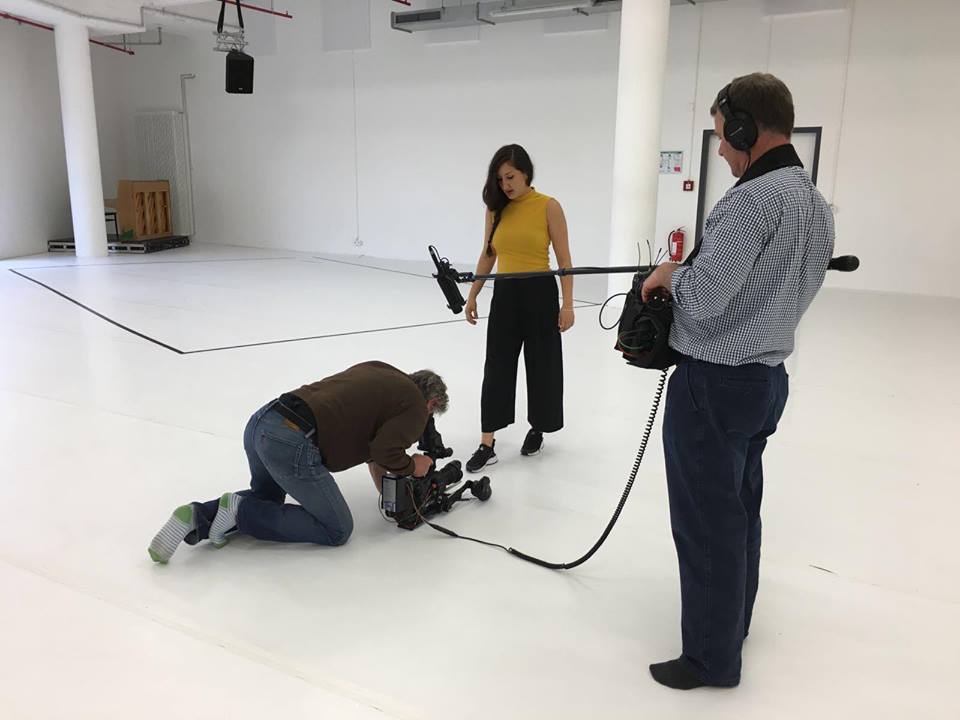 AtfCollective's tweet image. #BehindTheScene Our girl Ina in interview with @ARTEde #IngaSchneidt #danceportrait #germanartist #interview