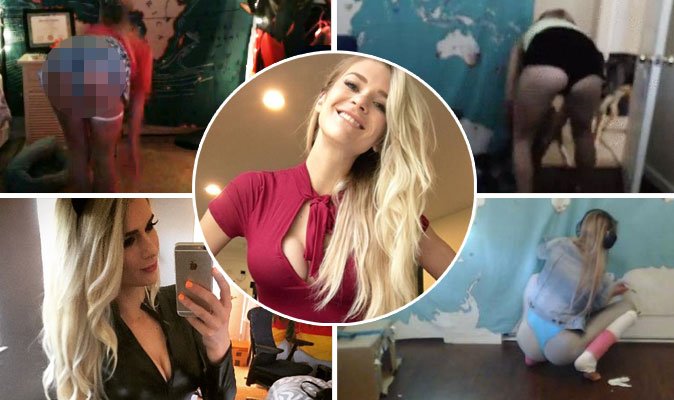 Hot Gamer Girl Who Flashed Her Vagina On Twitch Has History Of Naughty On Hot Gamer Girl Who Flashed Her Vagina On Twitch Has History Of Naughty On