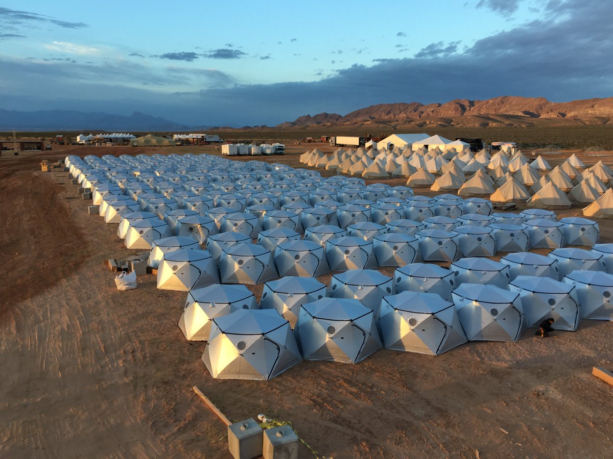 G3Presents's tweet photo. Not your typical boutique campsite for @further_future . We're almost done and can't wait for Friday! #FF002 https://t.co/B5b1dD6siT