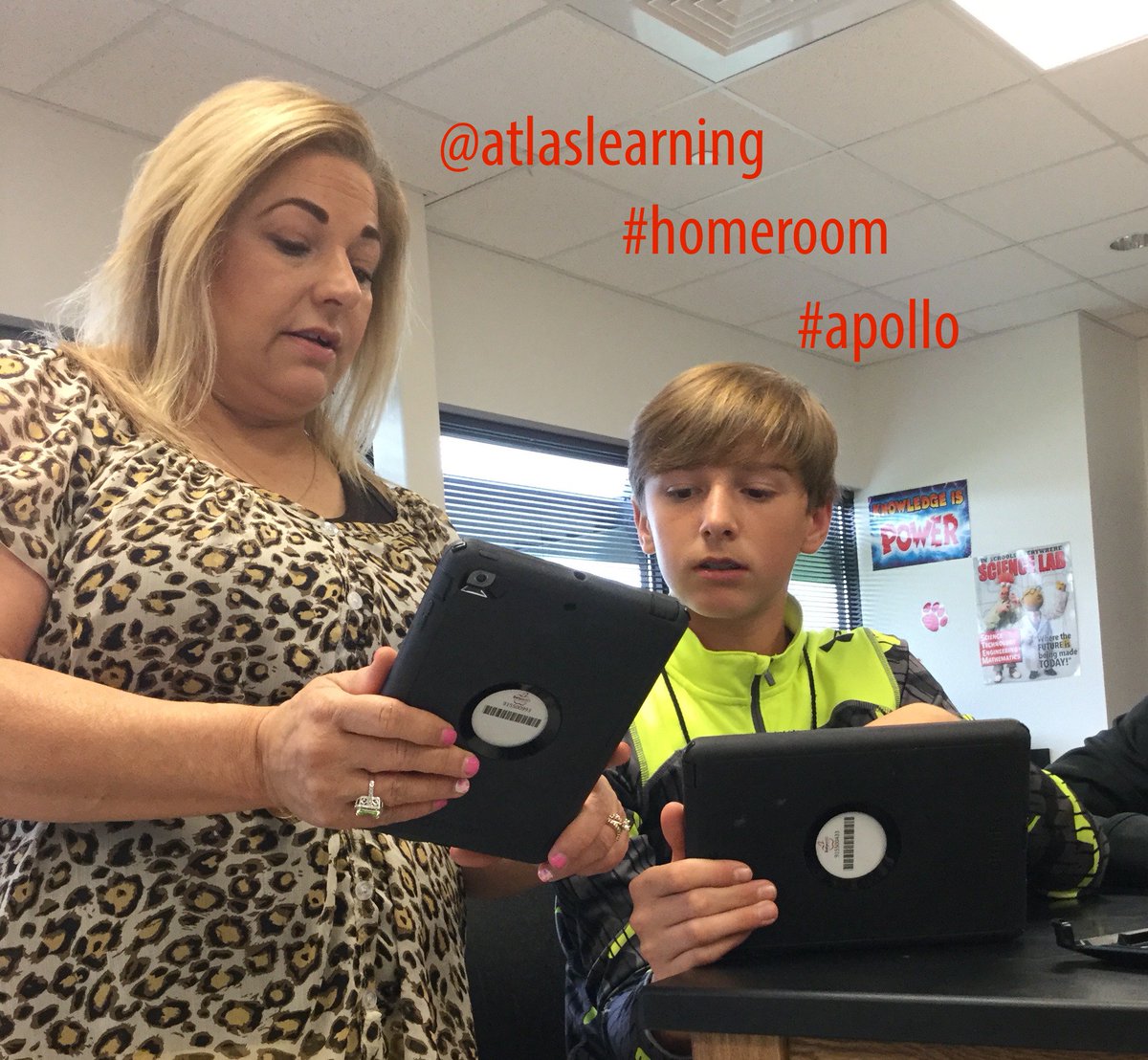 TheArchiTechEd's tweet image. Mrs.Cox #my1edtechtool are @AtlasLearning products #apollo and #homeroom @SouthBeltonMS #lms #edtech #edtechchat