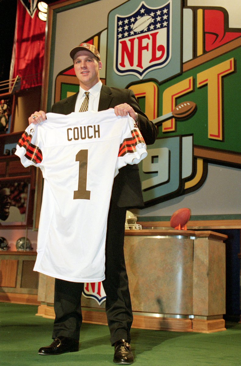 Return Cleveland Browns Picked Qb Tim Couch Team Nfldraftcountdown