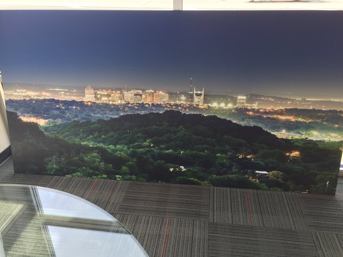 ampdigitalprint's tweet image. Lookin' good, Nashville. #ImagingofThings #digitalprinting