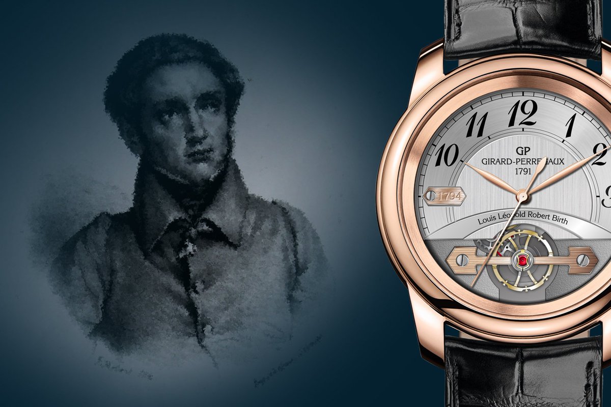 GirardPerregaux's tweet photo. #GirardPerregaux Place Girardet #225 exclusive creations: #1794 Louis Léopold Robert Birth #GP225 #tbt #thursday https://t.co/6nEYbQKwEY