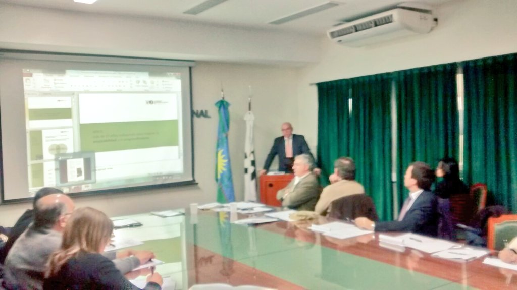ADERRROSARIO's tweet photo. #Ahora reunión de Agencias de Desarrollo con autoridades de la red ADRS Iberoam - Eurada #FadelRA https://t.co/2LEpE9q8Ky
