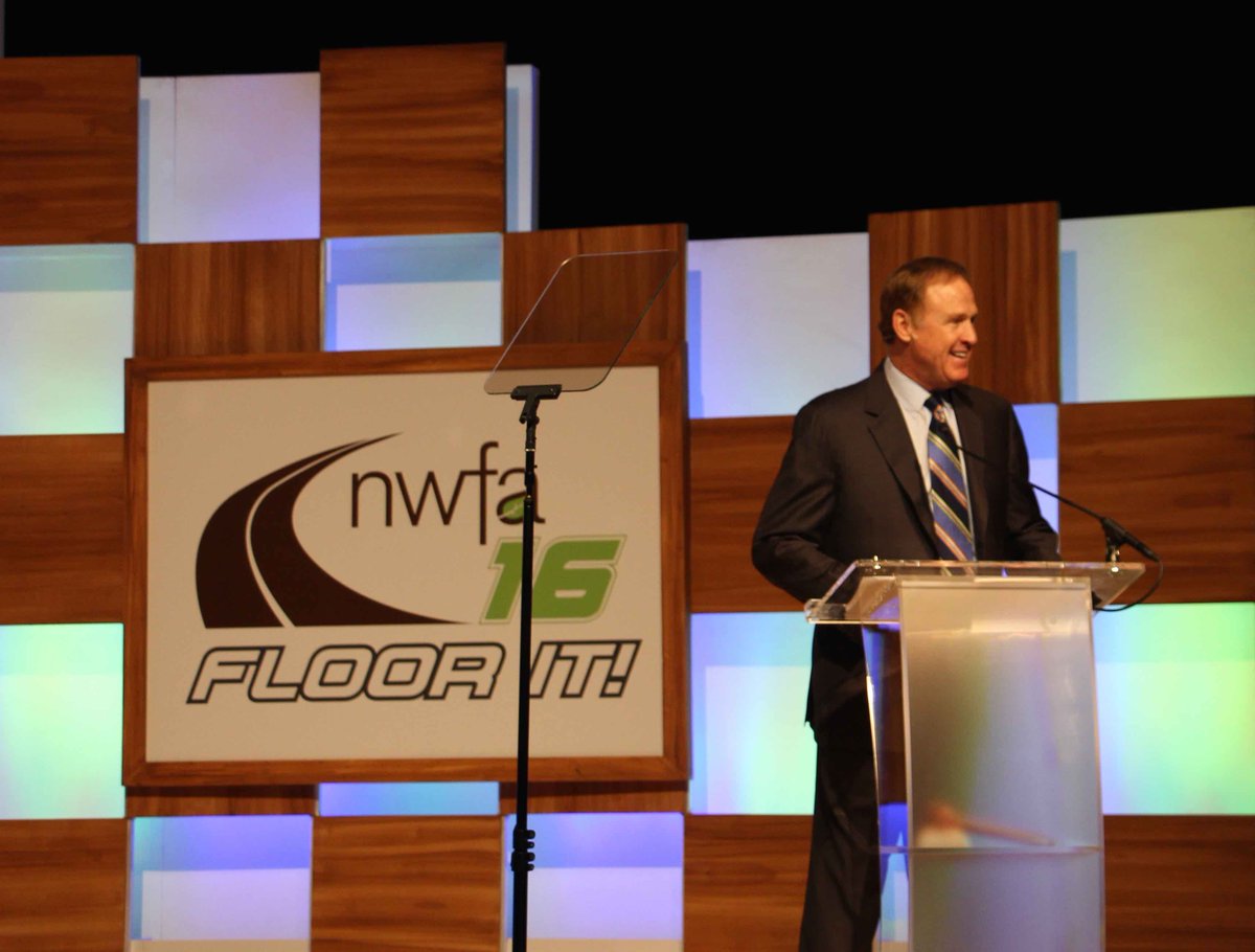 Listening to #NASCAR legend <a href="/RustyWallace/">Rusty Wallace</a> at #NWFAExpo!