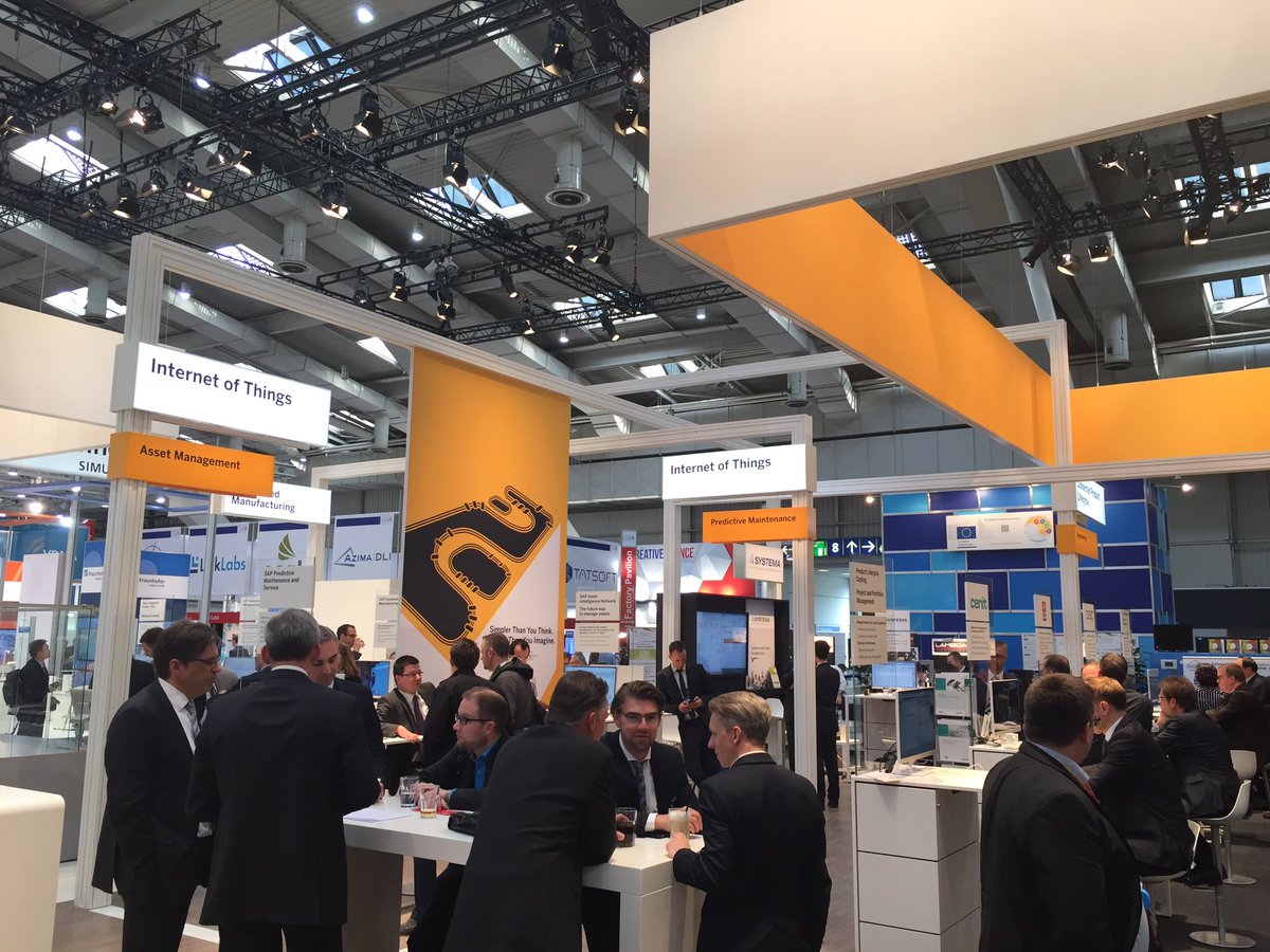 SAP Boost Halle 7 - Industrie 4.0 Live  erleben #HMI