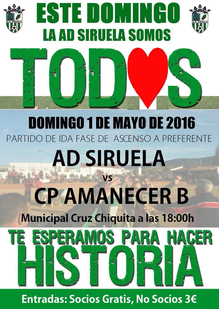28_Chumi's tweet photo. La ilusión de un pueblo, mi pueblo.

Yo voy y tu ?? @AD_Siruela https://t.co/1lDpEtqt5p