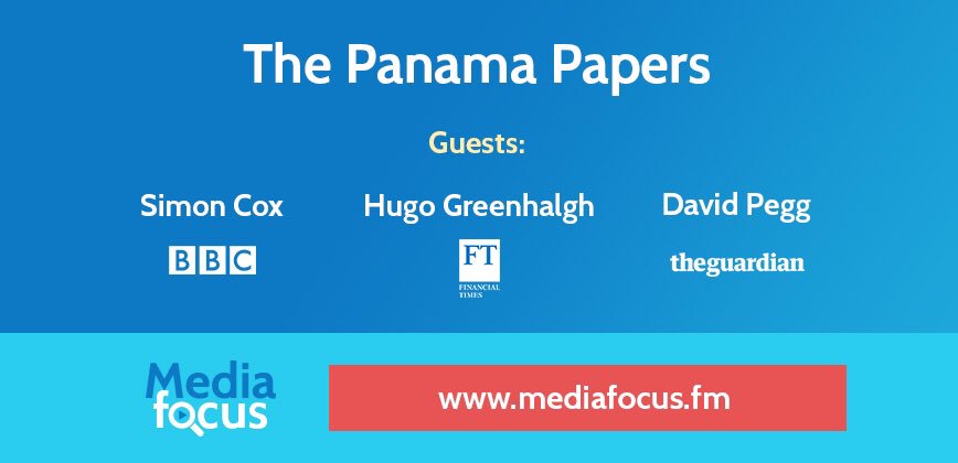 Leading journos from The Guardian, BBC &amp; FT discuss their #PanamaPapers coverage. Listen: ow.ly/4nbS2G