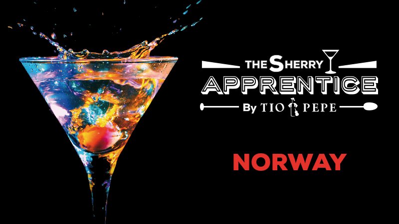 TioPepeWine's tweet photo. [video] #TheSherryApprentice by #TioPepe: #Norway Semi Final. #Cocktail competition. https://t.co/IxVlmAEGbV https://t.co/y52qu3PlVW