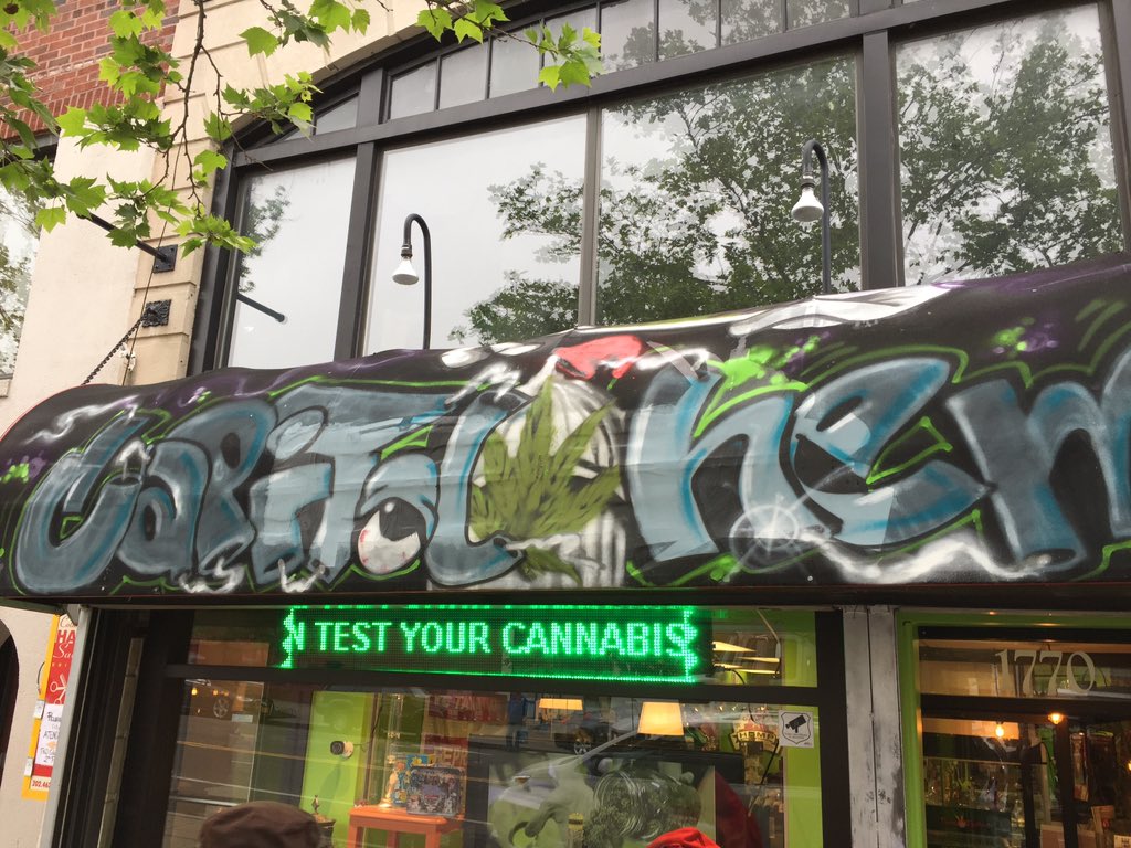 Good folks <a href="/CapitolHemp/">Capitol Hemp</a> will test your weed for THC and CBD, clean your bong and sell you a #LibertyCap.