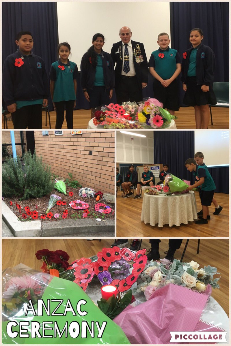 Our students remembered with respect today #AnzacDay2016 #LestWeForget