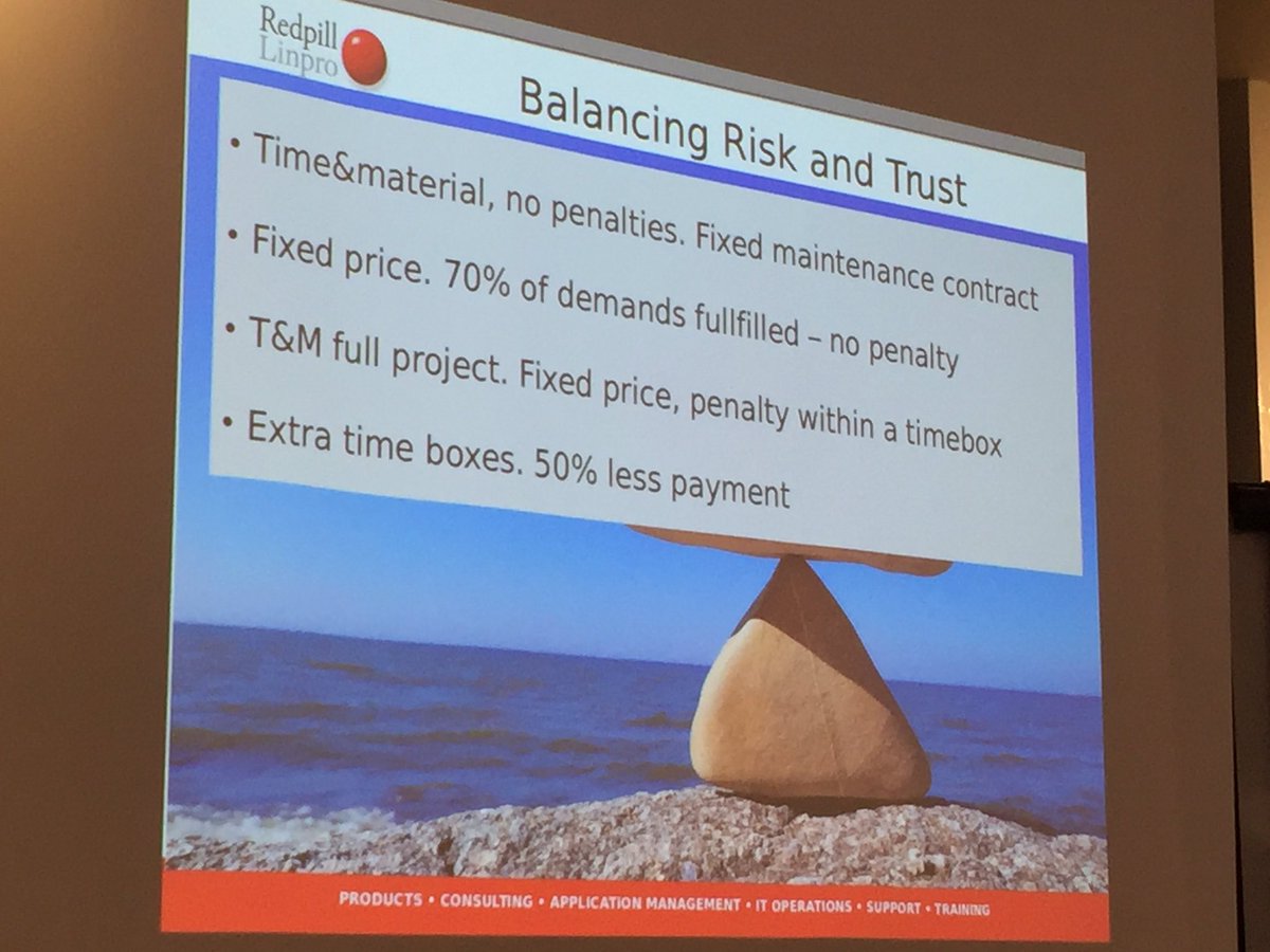 totoroki's tweet photo. Proposals for balancing between trust and risk in agile contacts by @henrikgavelli #acpn2016 https://t.co/68hmBEmPU3