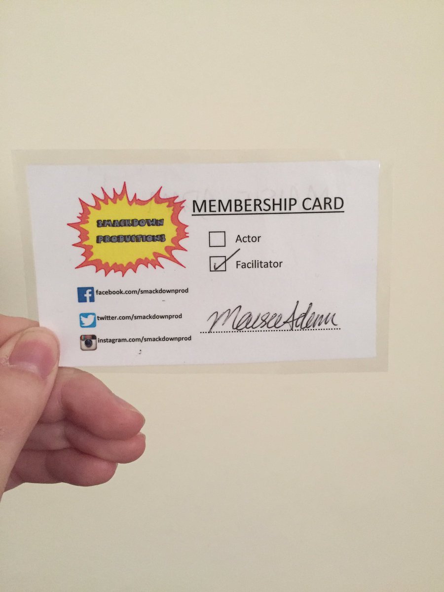 Our fancy member's cards have arrived! We'll be giving these to our brilliant actors later today <a href="/futurescollege/">Futures College</a>