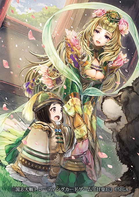 三国志大戦 トレーディングカードゲーム 甘皇后 バスタオル MF